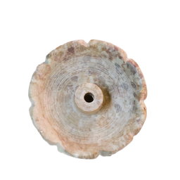 GMS Premium India Stone Small Lotus Lamp / Batu Marble Tamarai Vilaku
