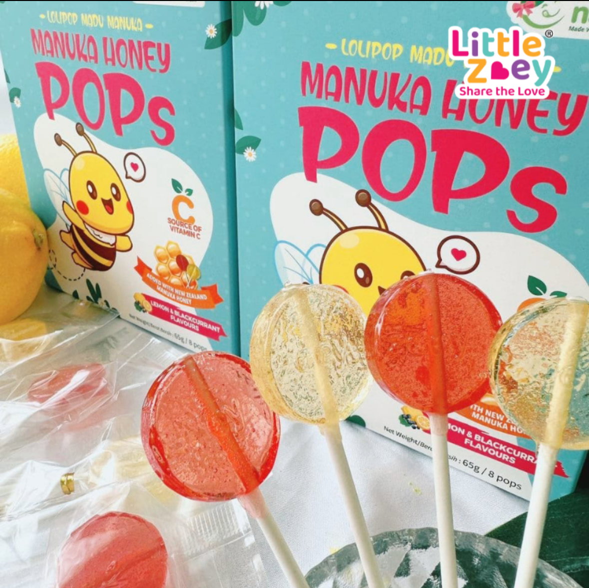 Manuka Honey Pops (8pcs)_0