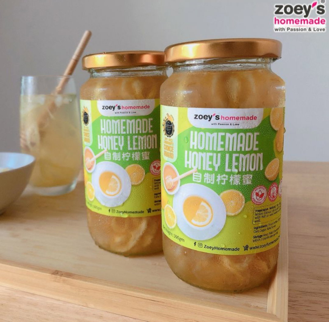 Homemade Honey Lemon (±500g)