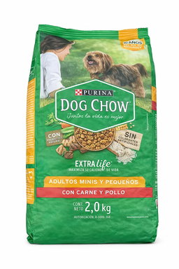 Purina® Dog Chow® Extra Life – Adultos Minis y Pequeños 