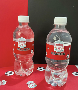 Bouteille d'eau effet 3D