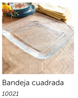 Bandeja cuadrada 