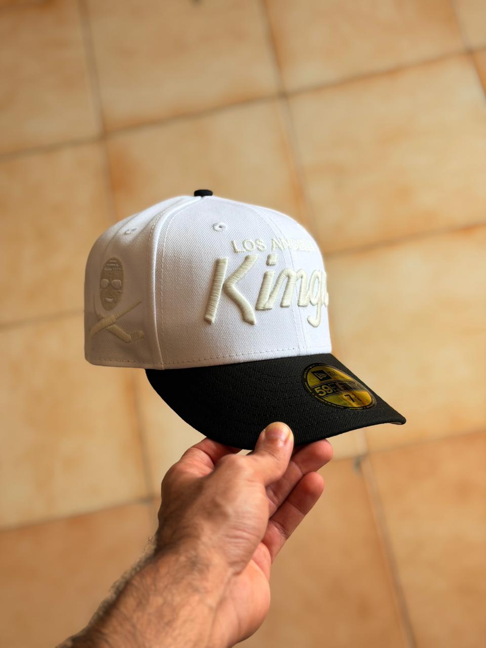 59FIFTY - Los Angeles Kings Crossed Hockey Sticks Glow in the Dark_1