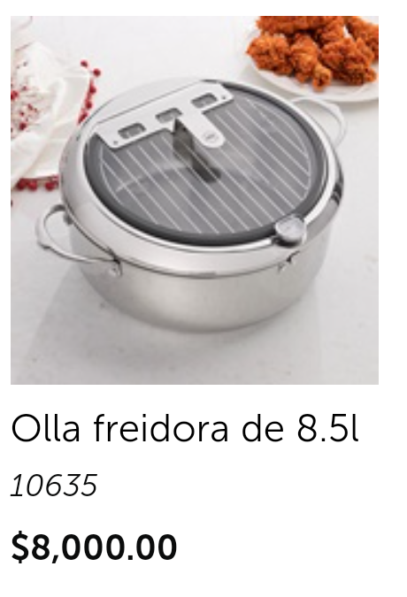 Olla freidora de 8.5 l_0
