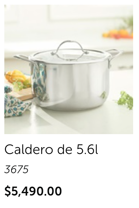 Caldero de 5.6 l