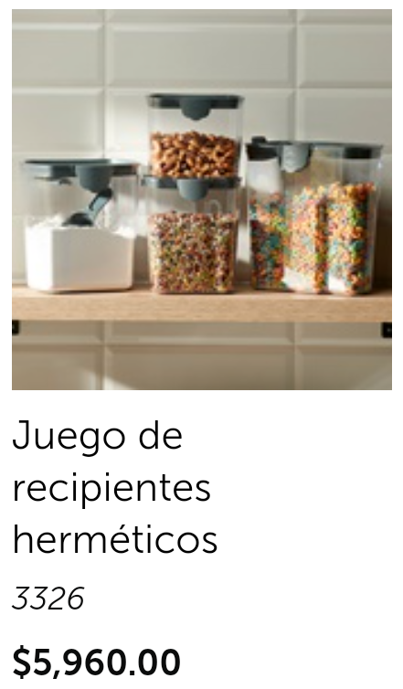 Juego de recipientes hermético _0