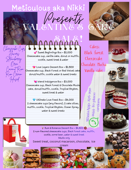 Valentines Dessert Boxes