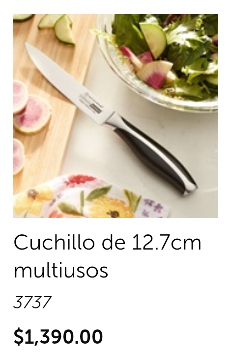 Cuchillo de 12.7cm multiusos 