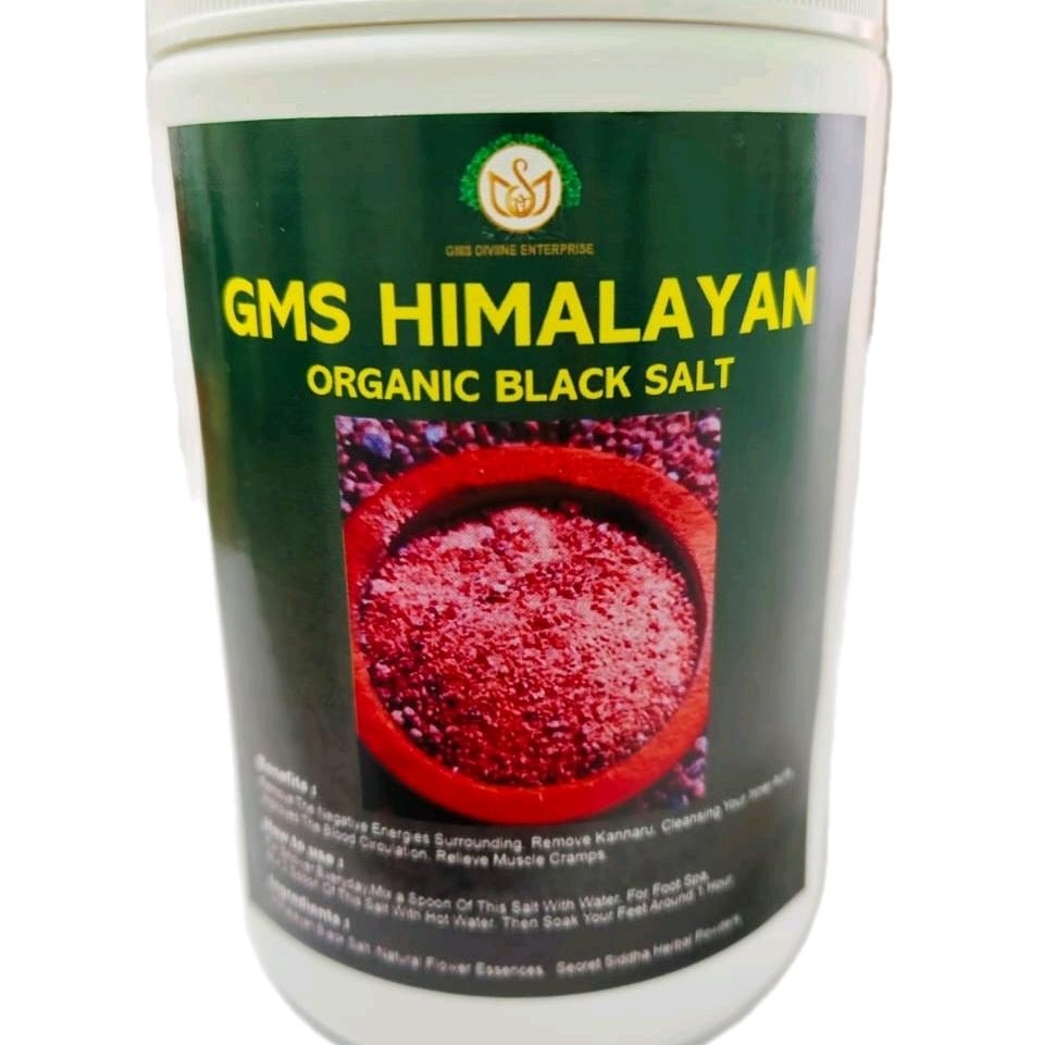 GMS Himalayan Organic Black Salt 500g_2