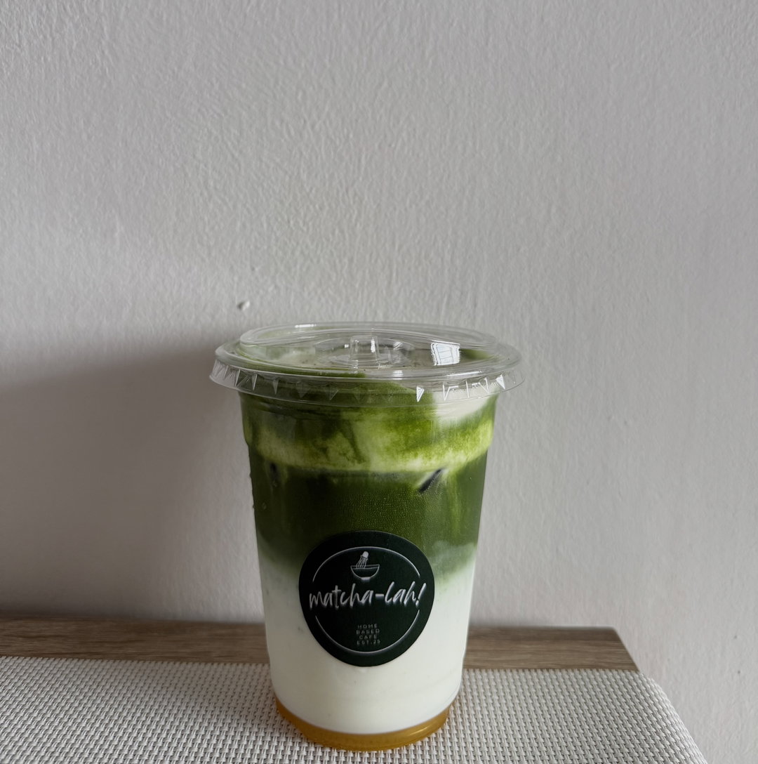 Vanilla Sweet Cream Matcha Latte 🍦
