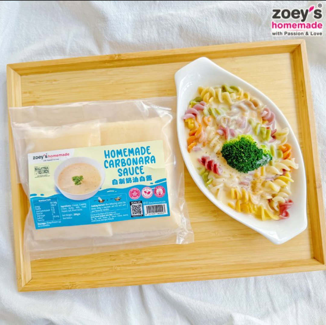 Zoey Homemade Carbonara Sauce (280g)