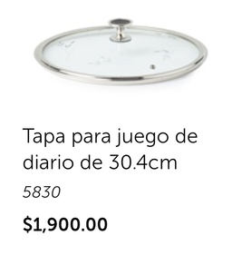 Tapa para juego de diario de 30.4cm