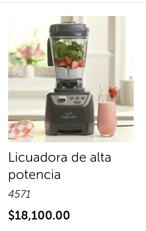 Licuadora de alta potencia vida sana