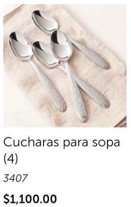 Cucharas para sopa (4)