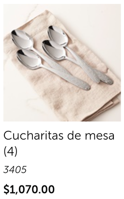 Cucharitas de mesa (4)
