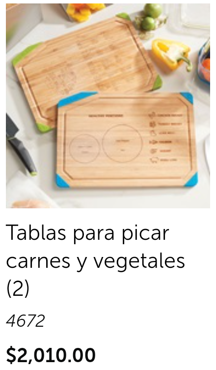 Tablas para picar carnes y vegetales (2)