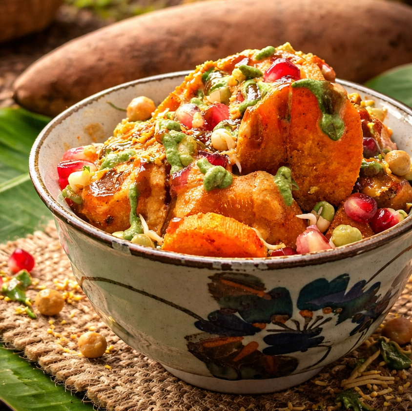 Roasted Chickpea Chaat