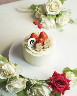 Floral Strawberry Shortcake