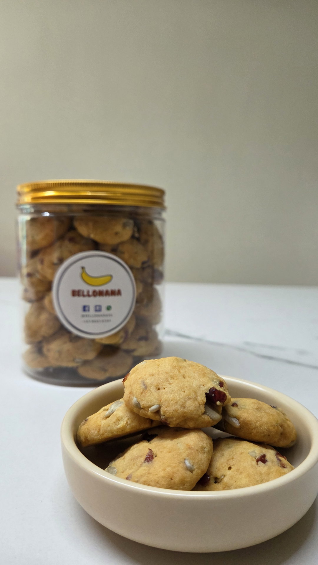 Canberry & Sunflower Cookie
