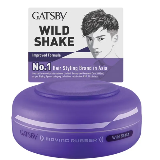 Gatsby Moving Rubber Wild Shake 80g_0