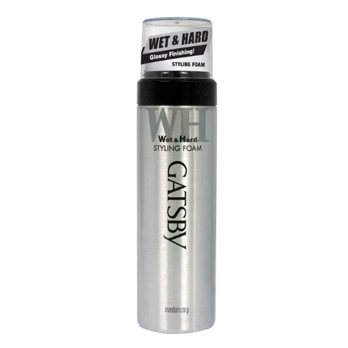 Gatsby Wet and Hard Styling Foam 185g