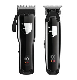 Green Lion Pro Trim Duo Hair Clipper - Black