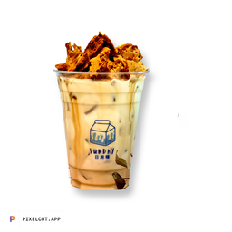 Dalgona Caffé Latte 特制糖饼咖啡拿铁