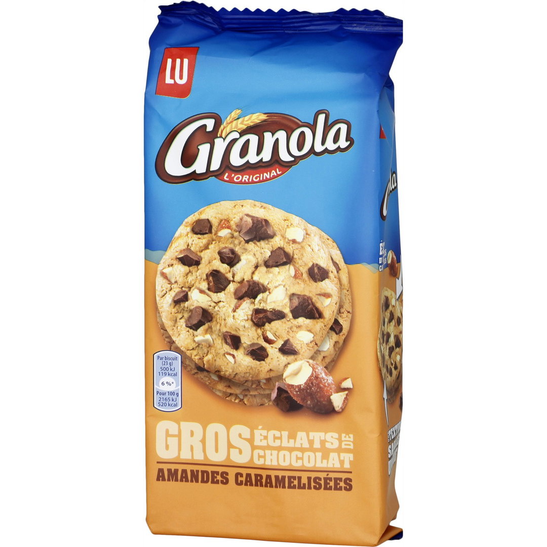COOKIES AMAND.GRANOLA  LU X 10