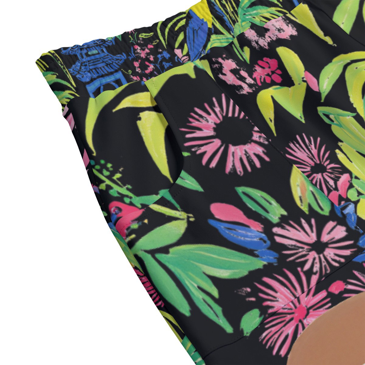 [Pre-Order] Oriental Lulu in Jungle - Hip Wrap Skirt _4