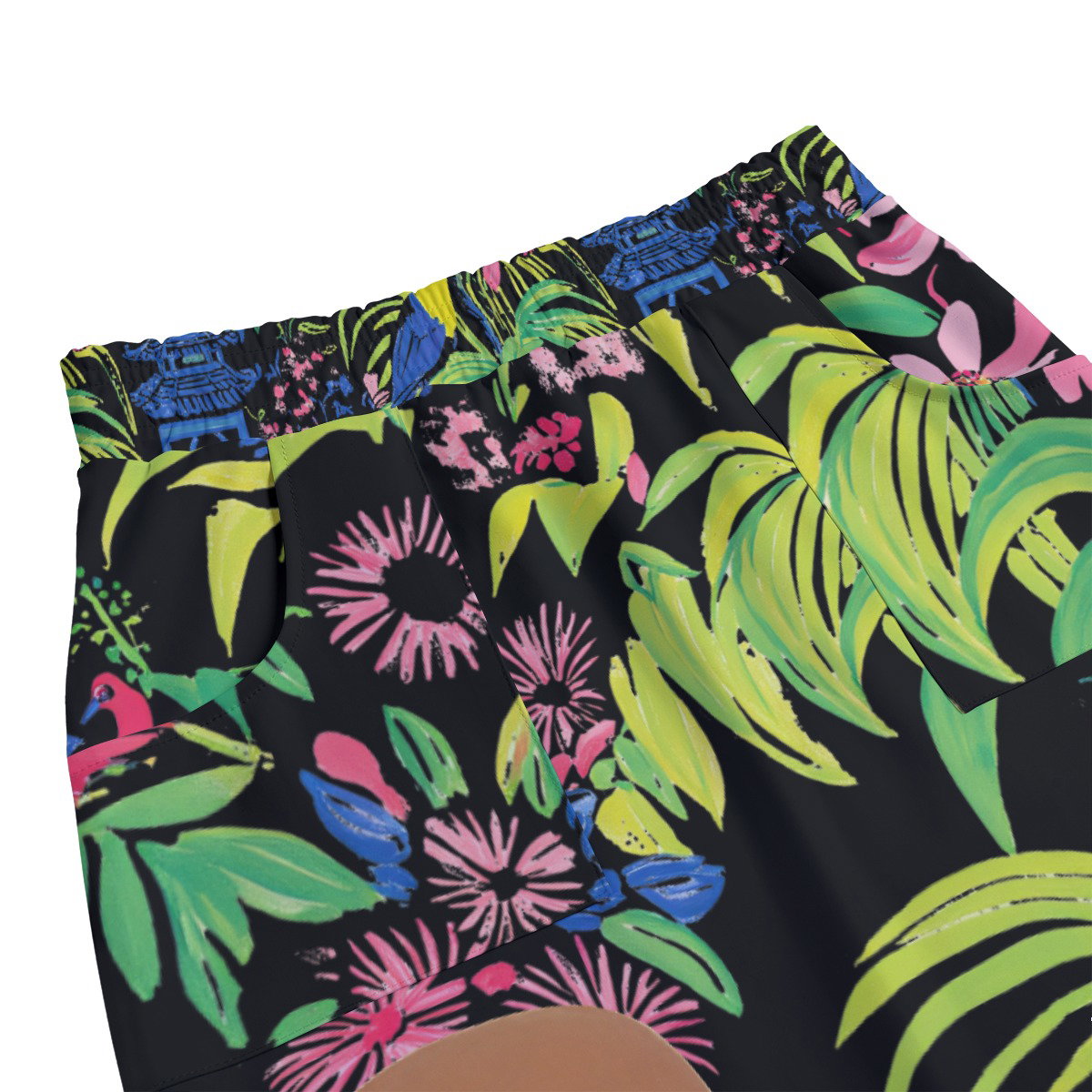 [Pre-Order] Oriental Lulu in Jungle - Hip Wrap Skirt _3