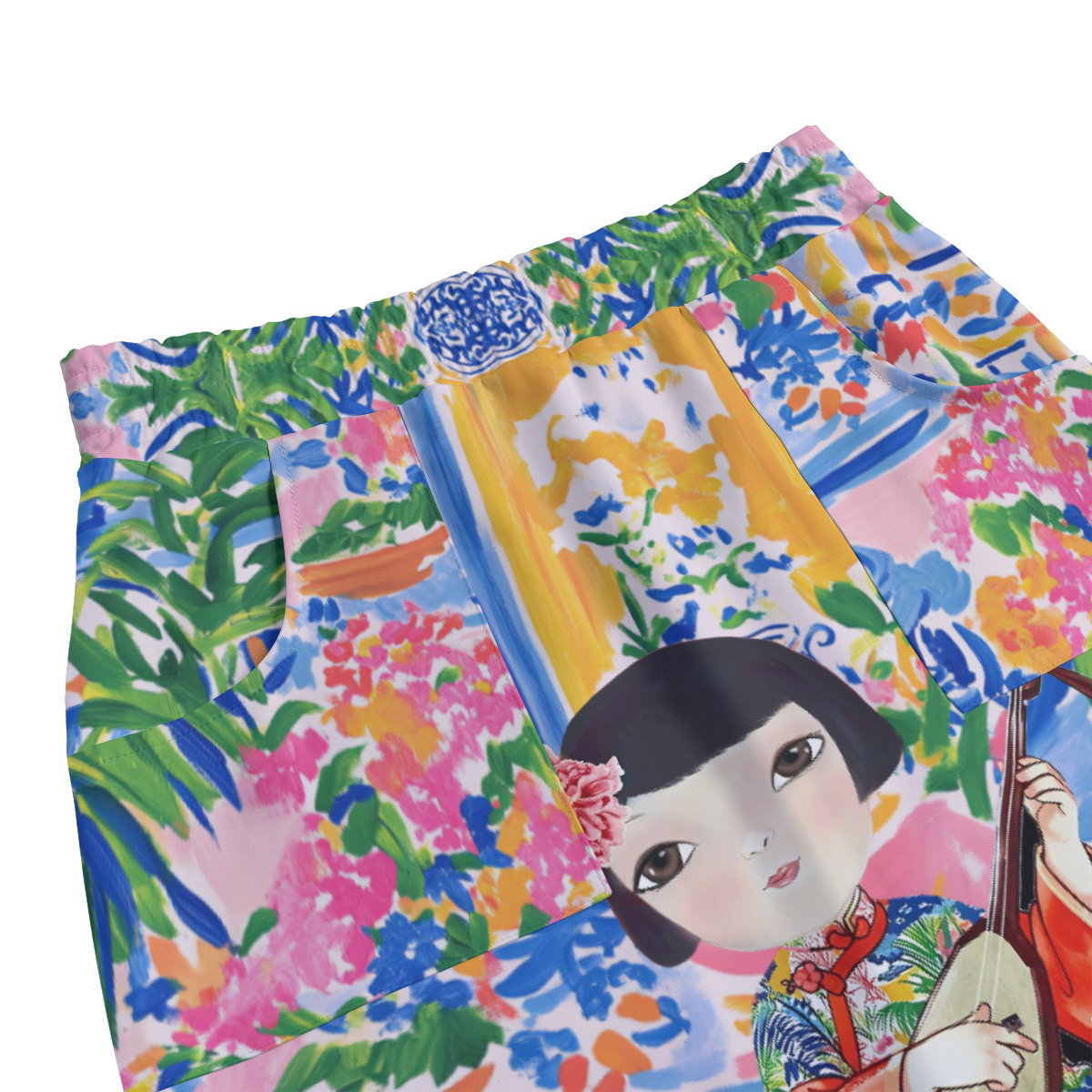 [Pre-Order] Oriental Lulu in Patio — Hip Wrap Skirt _3