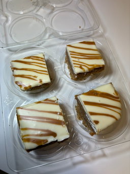 Biscoff Caramel Slice - 4 pack