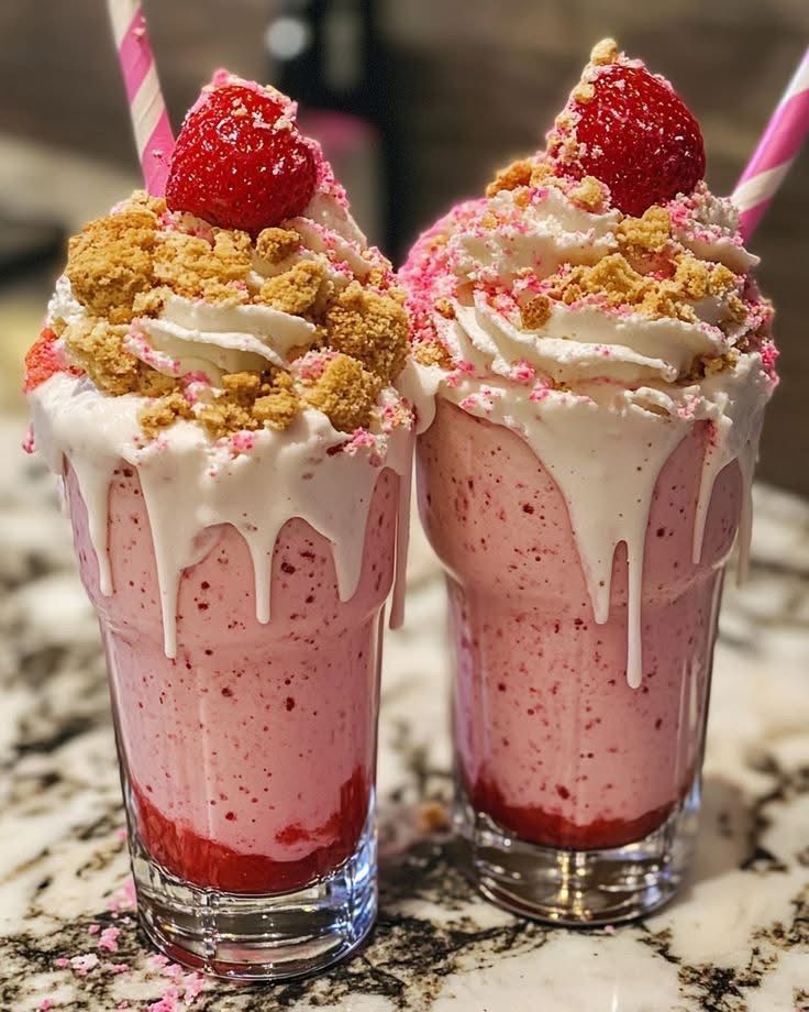 STARWBERRY MILKSHAKE