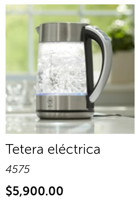 Tetera eléctrica _0