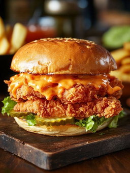 CHICKHEN BURGER 