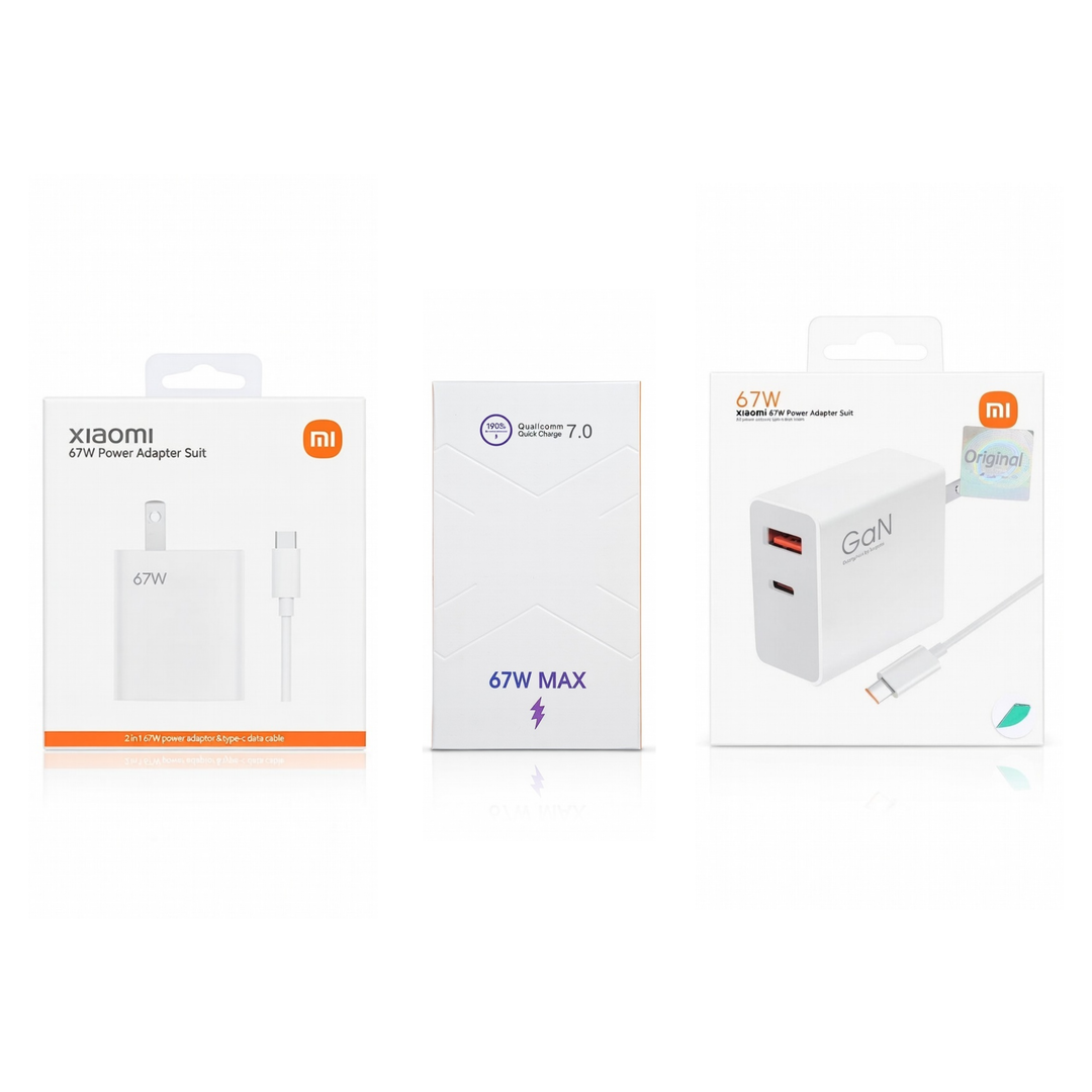 Cargador Xiaomi MI Tipo C | 67W