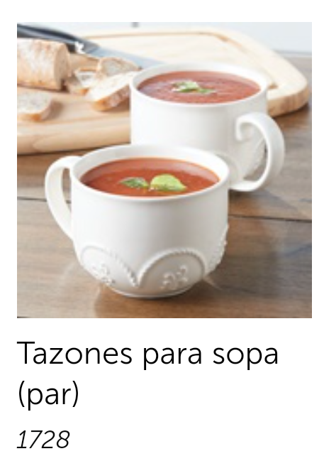 Tazónes para sopa (2)