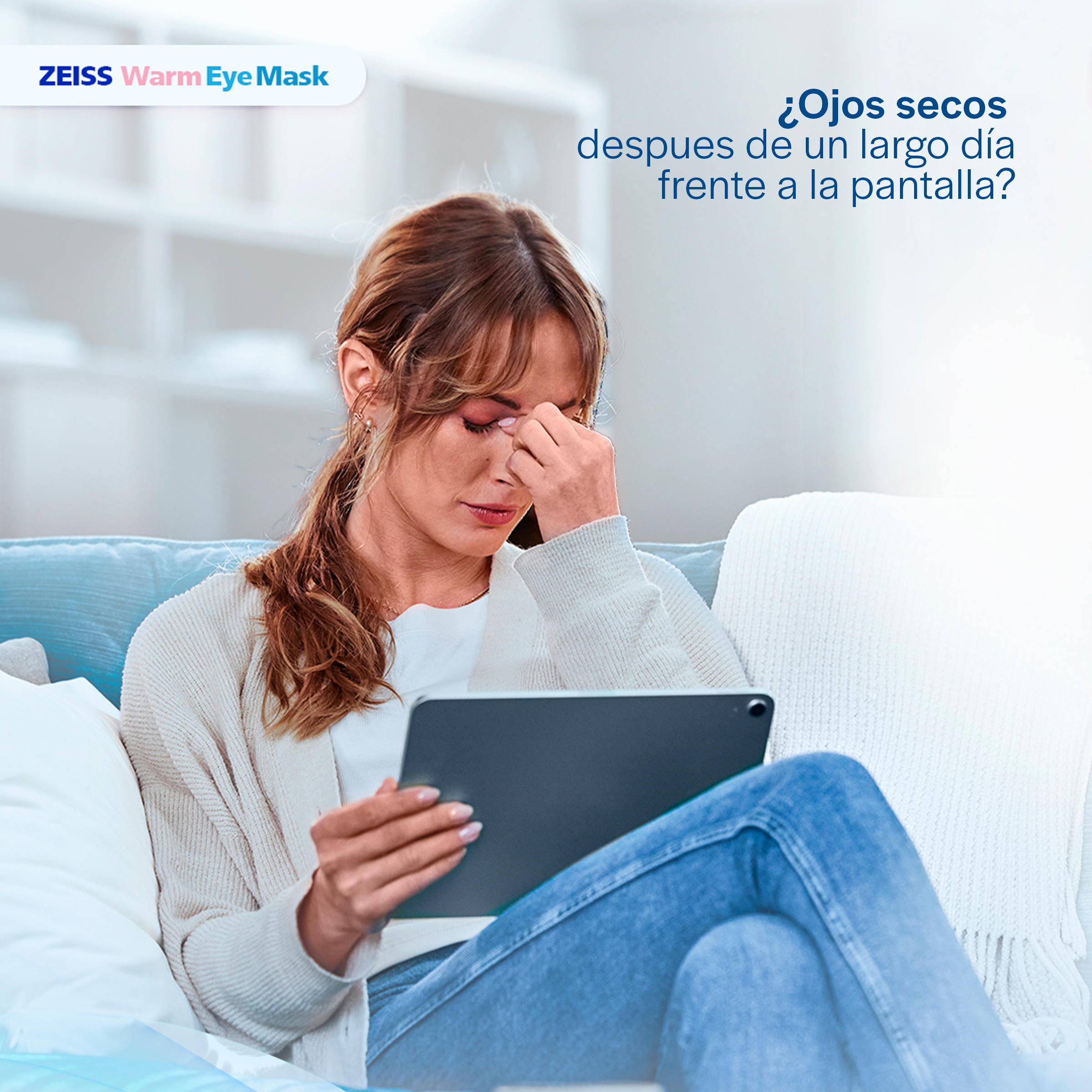ZEISS Warm Eye Mask - Alivio para Ojos Secos y Cansados - Individual o Caja
