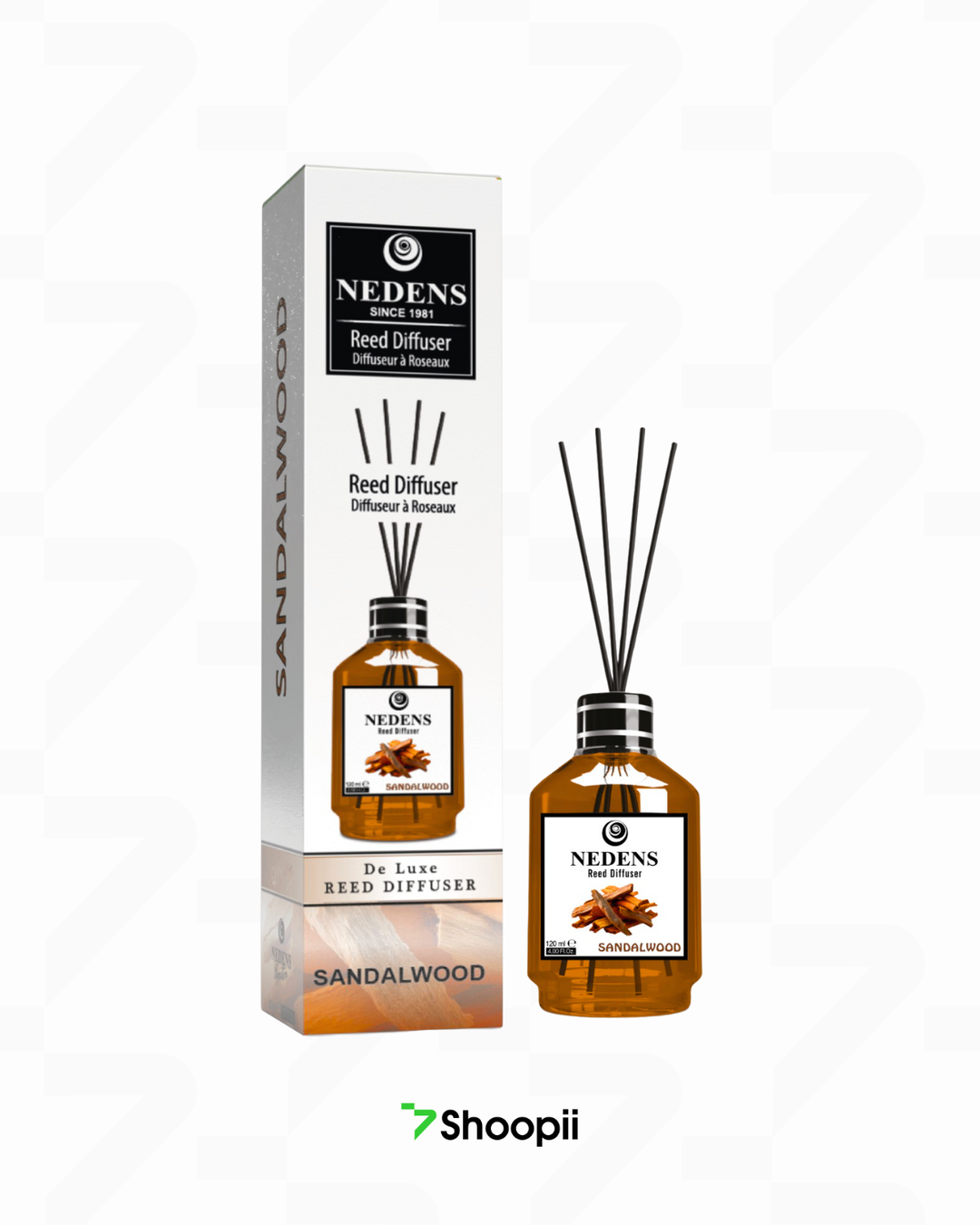 NEDENS REED DIFFUSER (SANDALWOOD)