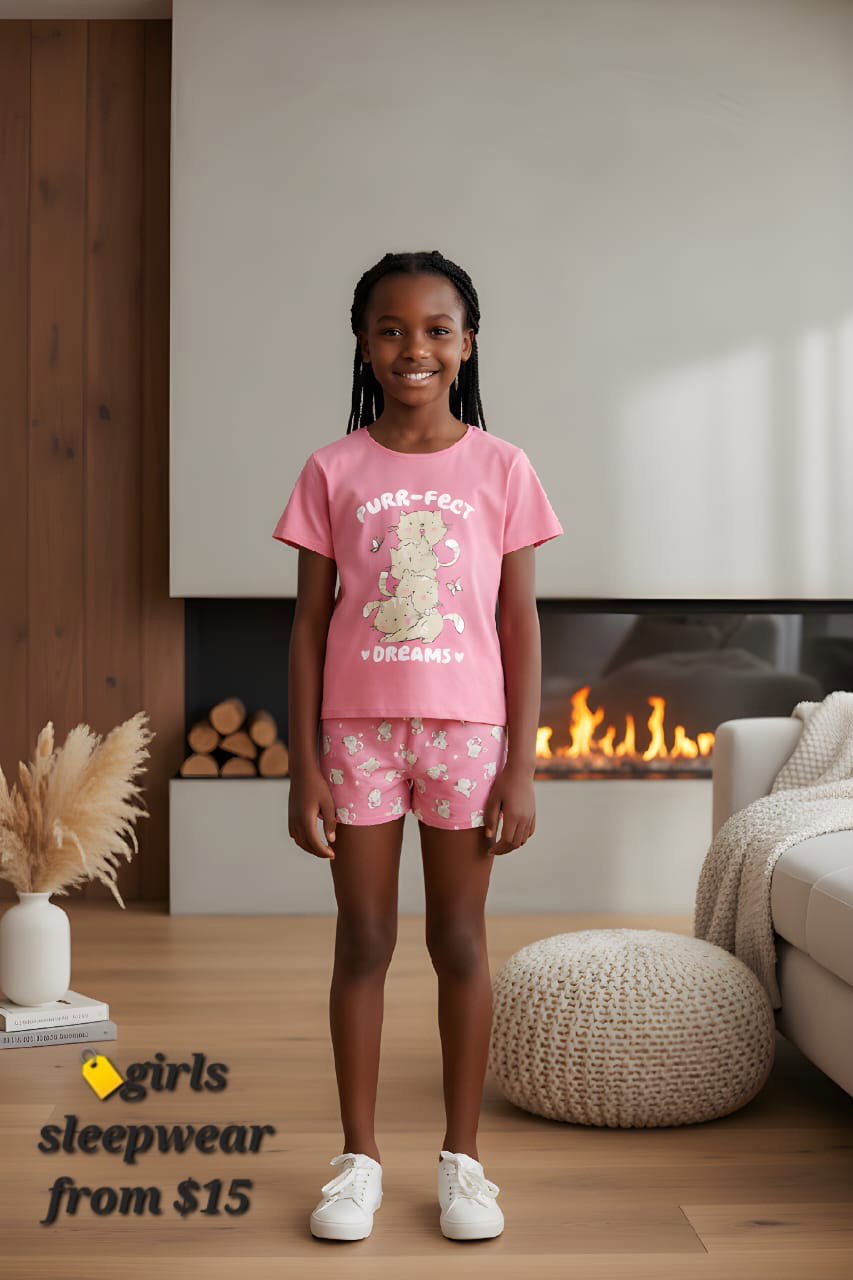 Girls Perfect dreams  PJ set  _0