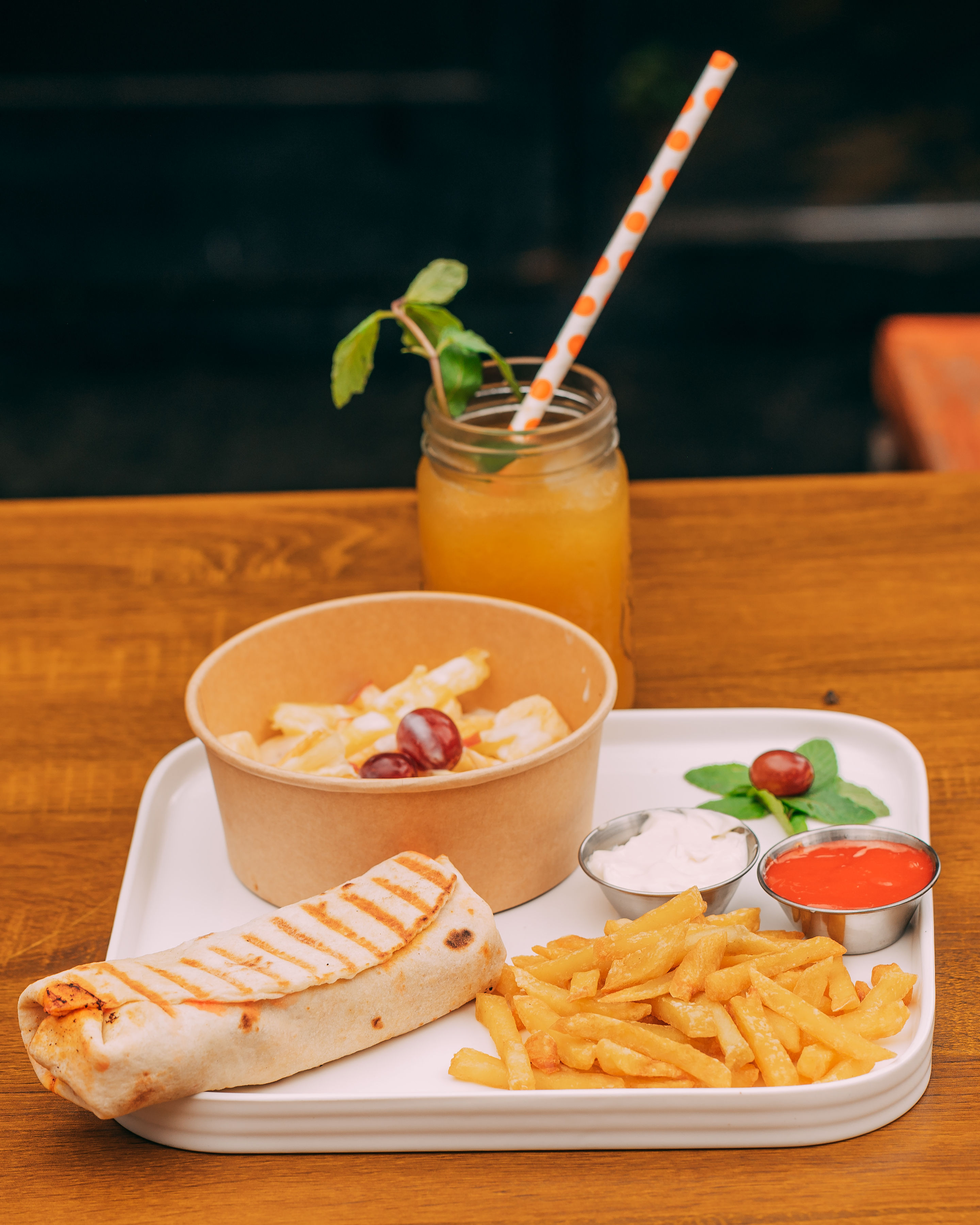 Pick & Roll | Chicken Wrap + Fries_4