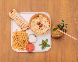 Pick & Roll | Chicken Wrap + Fries