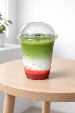 Strawberry Matcha Latte