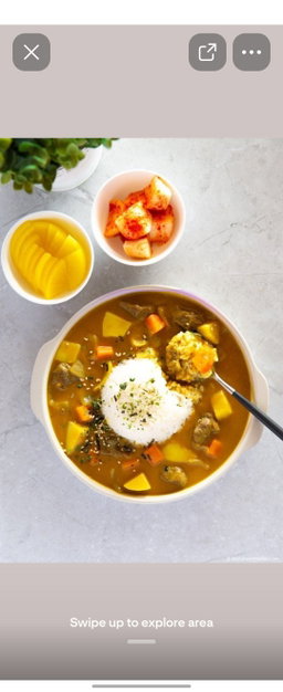 Korean beef curry