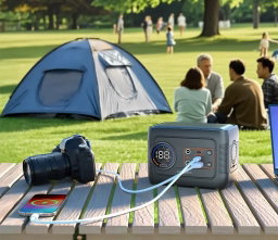  Porodo 150W Forcebase Portable Power Station PD 30W - Black