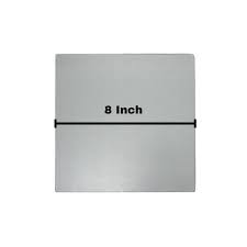 1493 CAKE BOARD 8 SQUARE SILVER -CBS8 _1