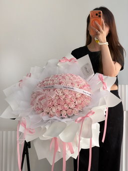 99 Stalk Soap Rose Bouquet