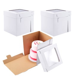 414 CAKE TALL BOX 12X12X6 