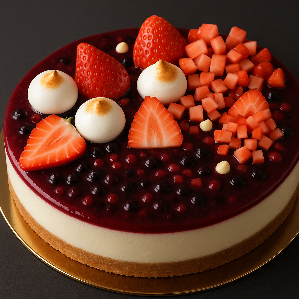 BERRIES CHEESECAKE