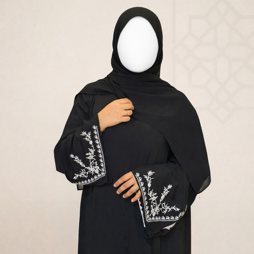 Embroidery abaya_0